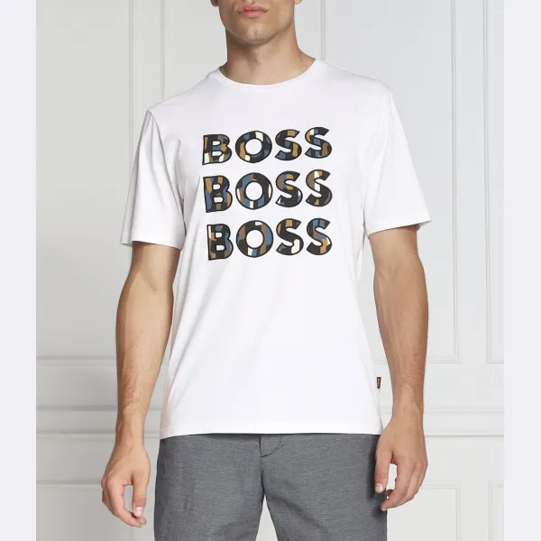 Футболка Teelogofun стандартного кроя Boss, белый
Футболка Teelogofun стандартного кроя Boss, белый