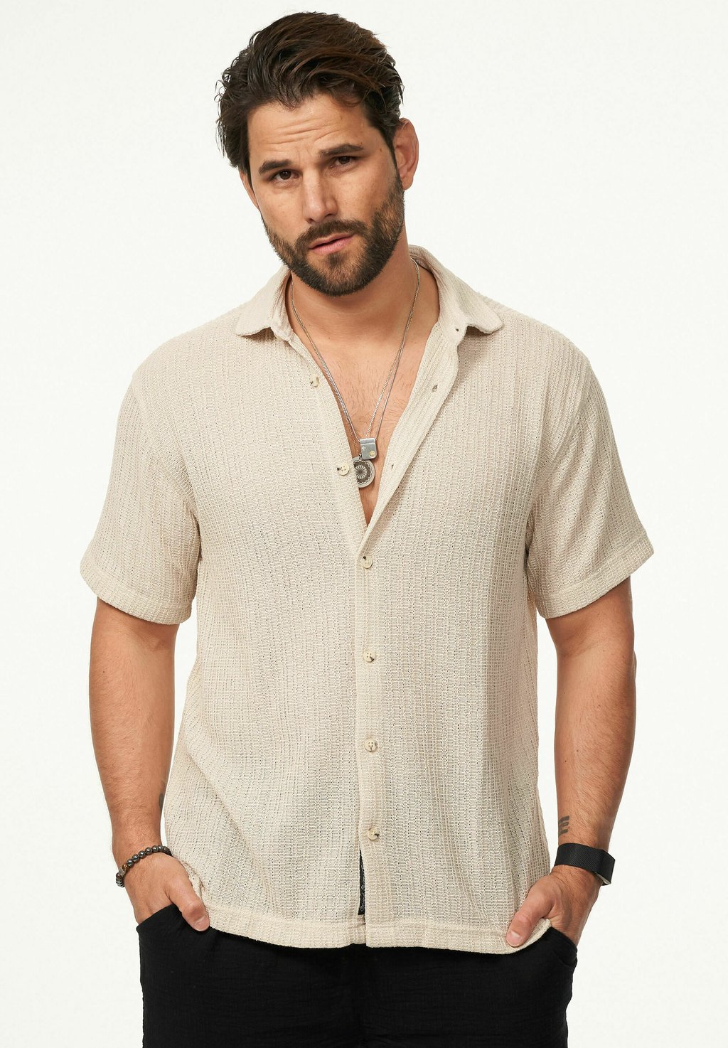 Рубашка KURZARM REGULAR-FIT CARISMA, бежевый
Рубашка KURZARM REGULAR-FIT CARISMA, бежевый