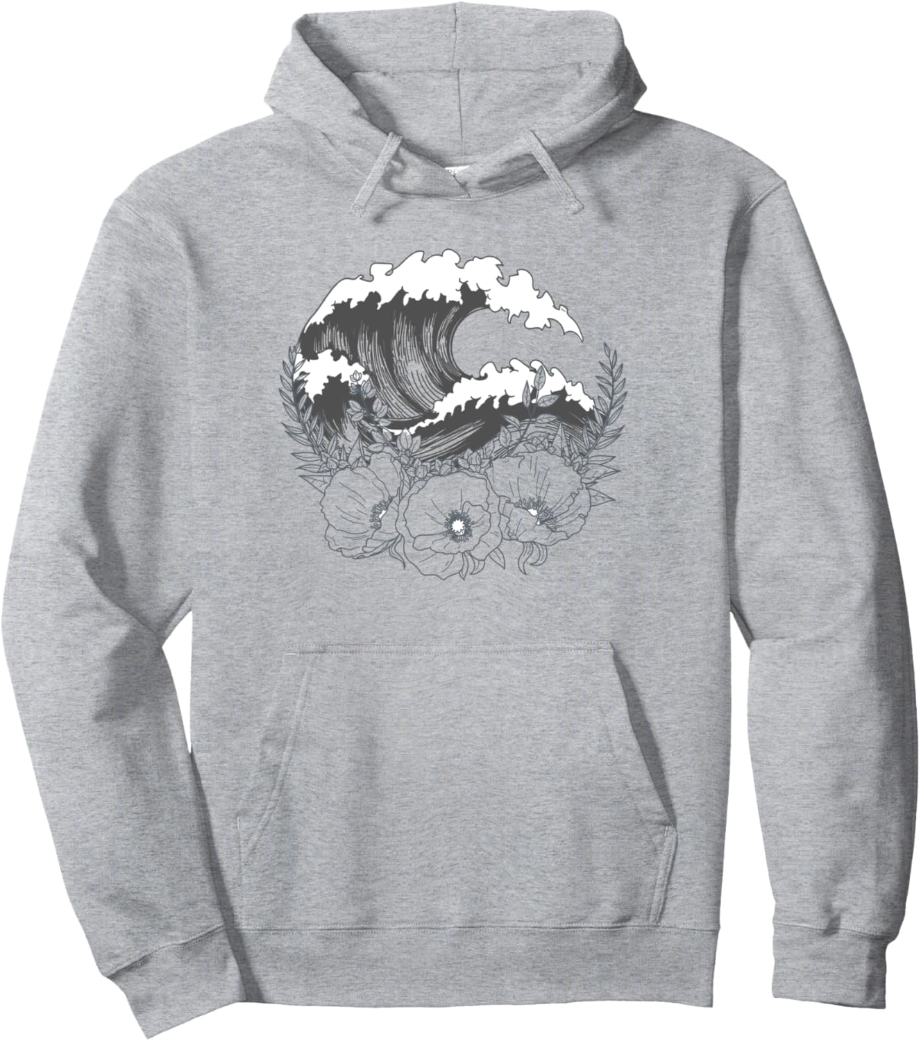 Модная толстовка Malibu Crashing Waves & Flowers спереди и сзади Trendy Apparel, серый
Модная толстовка Malibu Crashing Waves & Flowers спереди и сзади Trendy Apparel, серый