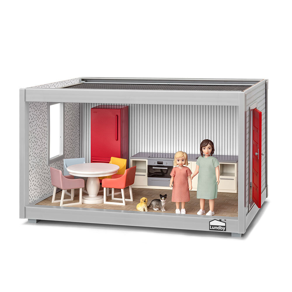 Стартовый комплект Lundby House с оборудованием Inna marka
Стартовый комплект Lundby House с оборудованием Inna marka