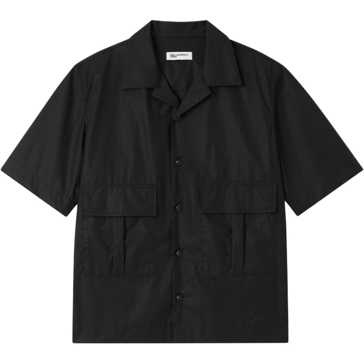 Karl Lagerfeld / Karl Lagerfeld Jeans Мужская рубашка с черным лацканом, средней кроя, другие
Karl Lagerfeld / Karl Lagerfeld Jeans Мужская рубашка с черным лацканом, средней кроя, другие