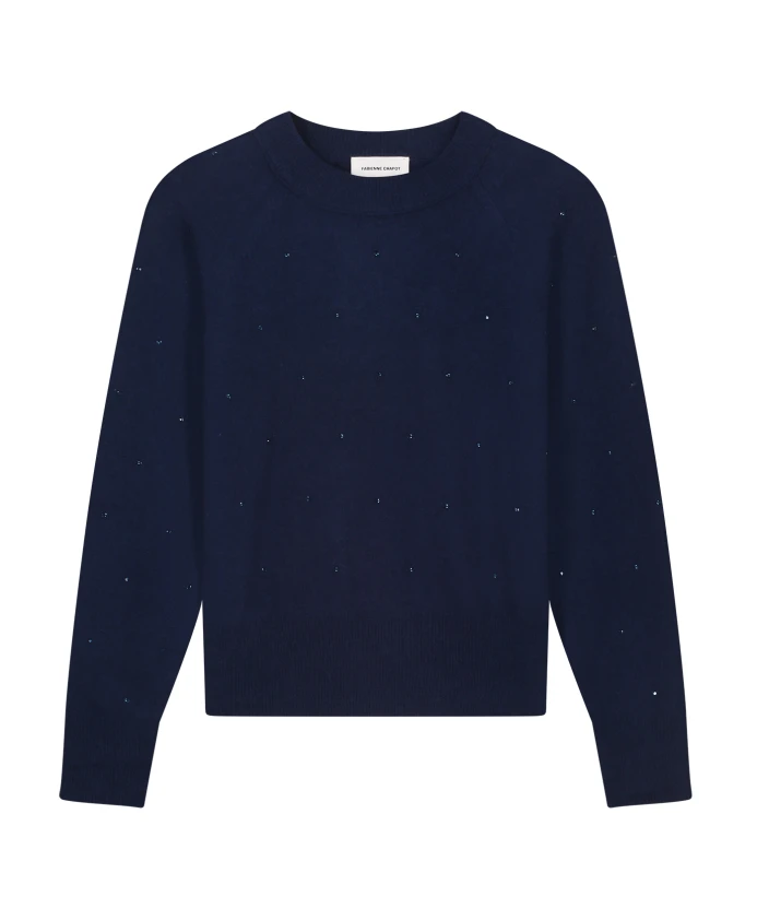 Пуловер Lidi со стразами Fabienne Chapot, синий
Пуловер Lidi со стразами Fabienne Chapot, синий