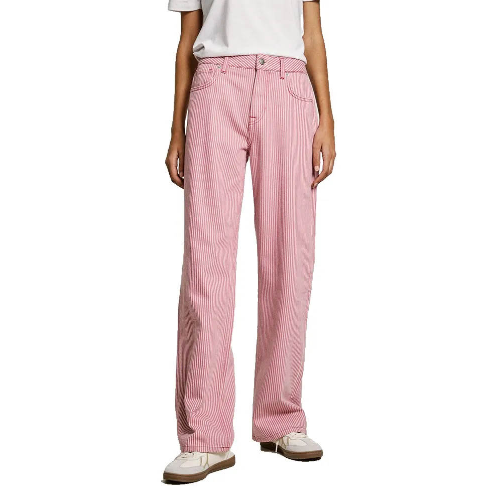 Джинсы Pepe Loose St high waist, розовый
Джинсы Pepe Loose St high waist, розовый