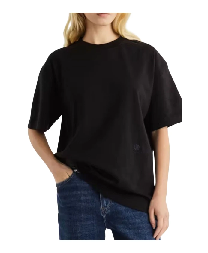 Легкая трикотажная футболка с круглым вырезом из хлопка. Tommy Hilfiger, черный
Легкая трикотажная футболка с круглым вырезом из хлопка. Tommy Hilfiger, черный