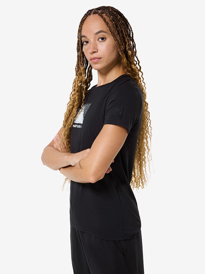 Super.natural функциональная рубашка "Super Mountain" черного цвета
Super.natural функциональная рубашка "Super Mountain" черного цвета