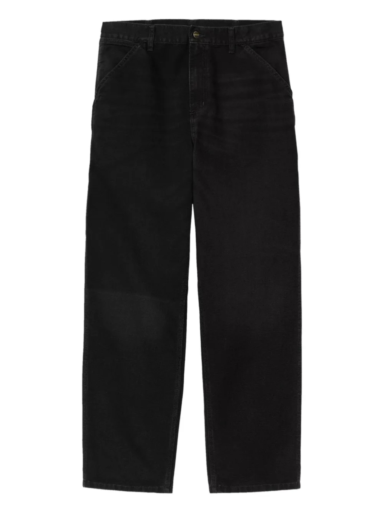 Джинсы Carhartt WIP из органического хлопка с широкими штанинами, черный
Джинсы Carhartt WIP из органического хлопка с широкими штанинами, черный