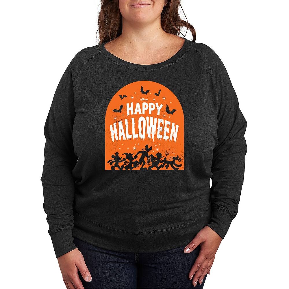Легкий свитшот из френч терри Disney's Mickey Mouse & Friends большого размера Happy Halloween, цвет Heather Charcoal
Легкий свитшот из френч терри Disney's Mickey Mouse & Friends большого размера Happy Halloween, цвет Heather Charcoal