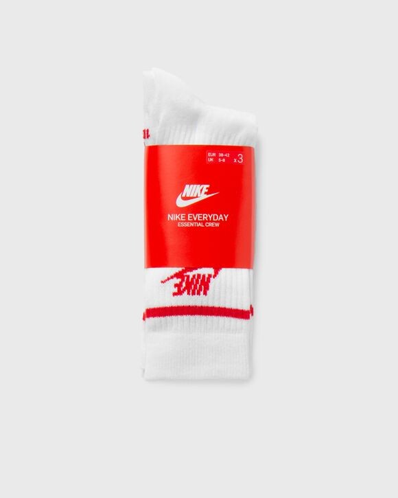 Носки Nike Dri-Fit Everyday Essential Crew Socks (3 Pairs), цвет white/university red/university red
Носки Nike Dri-Fit Everyday Essential Crew Socks (3 Pairs), цвет white/university red/university red