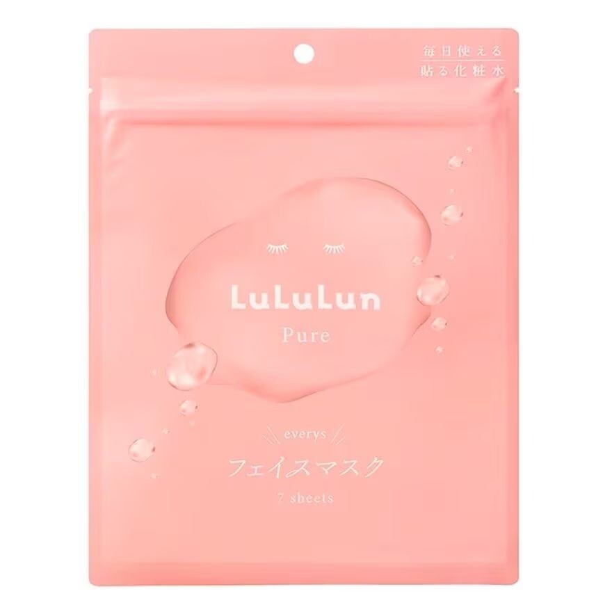 Lululun Маска для лица Lululun Pure 9FS 7'S บำรุงผิวแห้งกร้าน เนียนนุ่ม ชุ่มชื้น, Pink
Lululun Маска для лица Lululun Pure 9FS 7'S บำรุงผิวแห้งกร้าน เนียนนุ่ม ชุ่มชื้น, Pink
