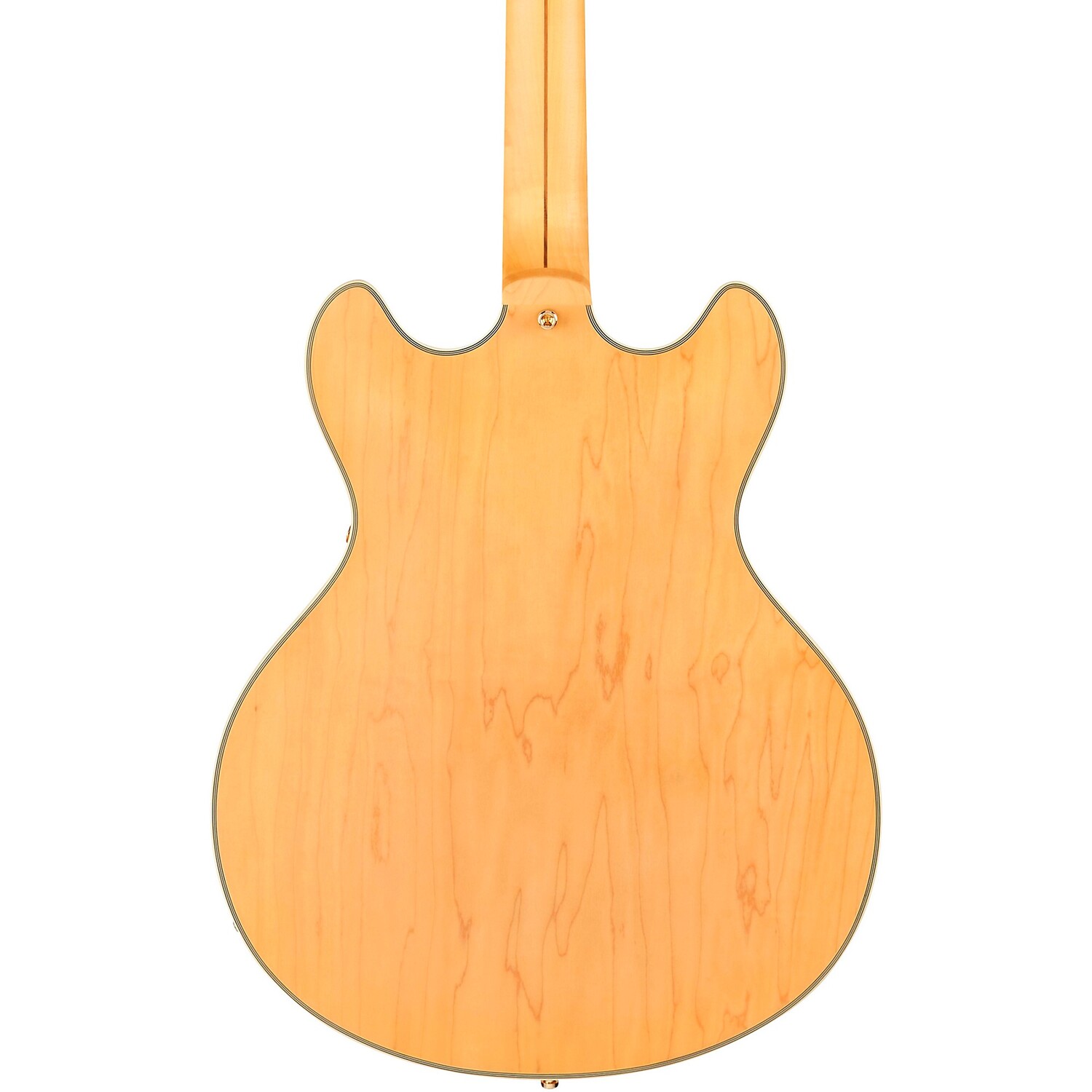 Полуполая электрогитара D'Angelico Deluxe DC Satin Honey 
Полуполая электрогитара D'Angelico Deluxe DC Satin Honey