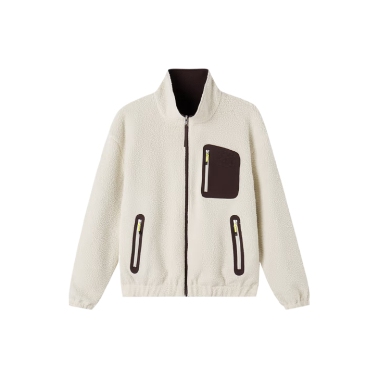 Вельветовое пальто Unisex Le Coq Sportif, белый/коричневый
Вельветовое пальто Unisex Le Coq Sportif, белый/коричневый