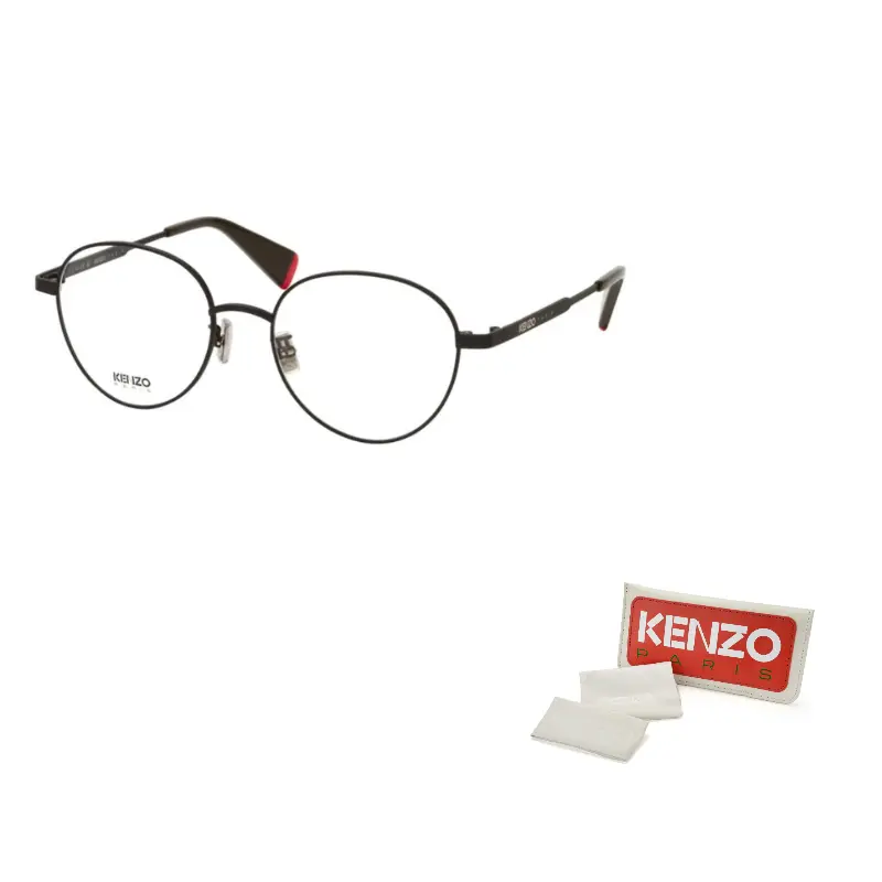 KENZO Очки с круглой оправой, Black
KENZO Очки с круглой оправой, Black