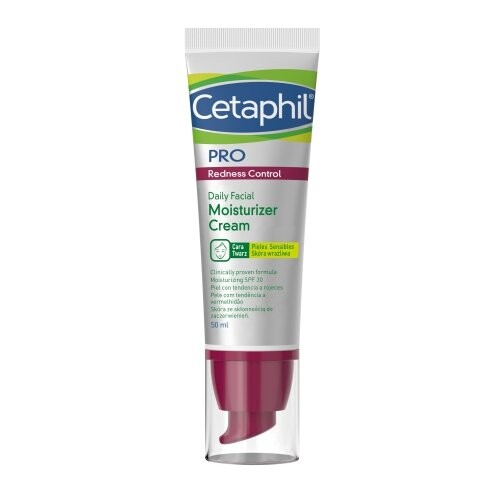 Крем увлажняющий, SPF 30, 50 мл Cetaphil, PRO Redness Control
Крем увлажняющий, SPF 30, 50 мл Cetaphil, PRO Redness Control