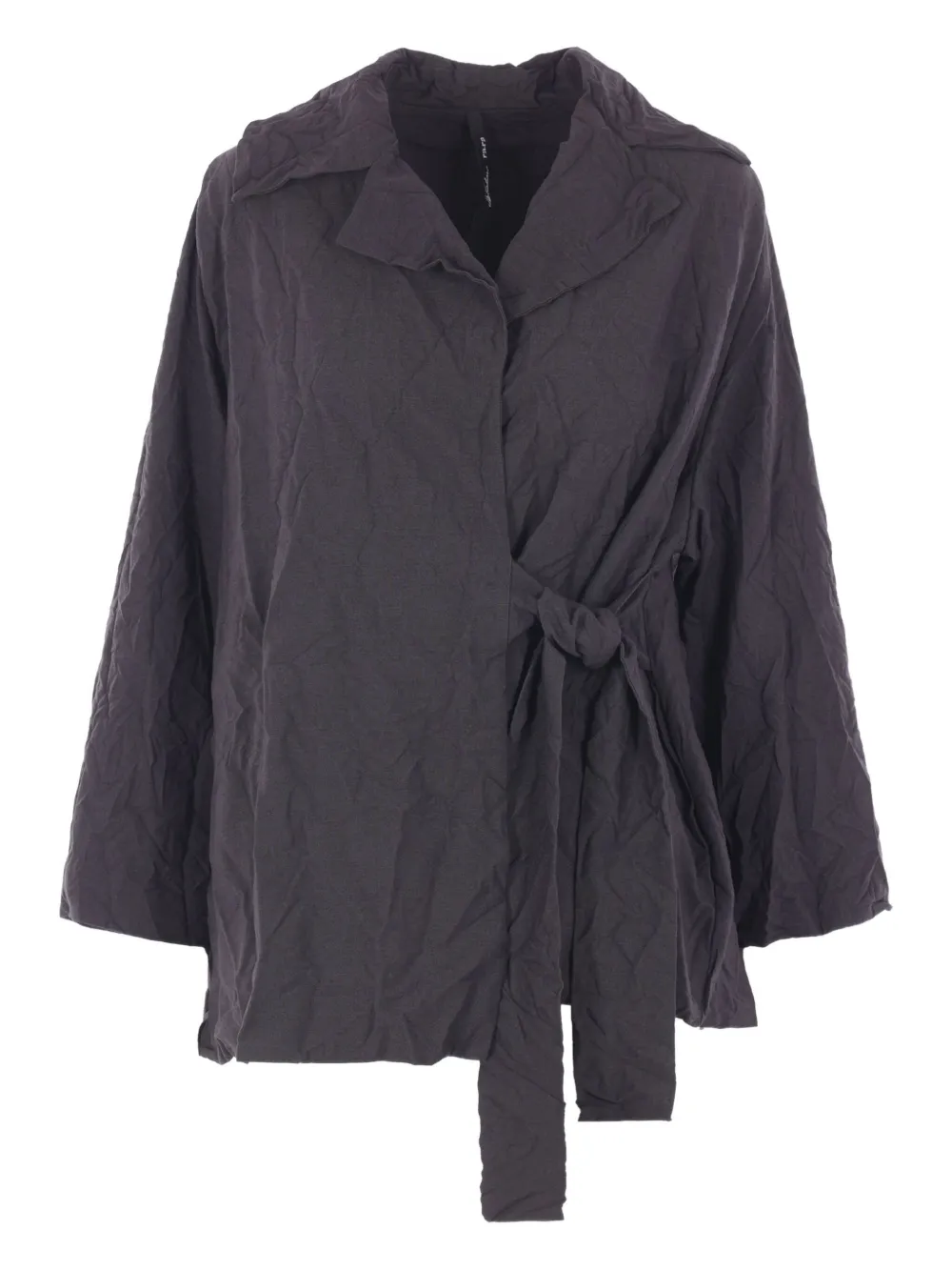 Пиджак с оборками и завязками Maria Calderara, черный
Пиджак с оборками и завязками Maria Calderara, черный