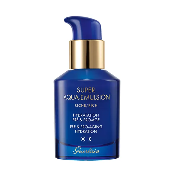 Насыщенная увлажняющая эмульсия Super Aqua-Emulsion Rich Guerlain, 50 ml
Насыщенная увлажняющая эмульсия Super Aqua-Emulsion Rich Guerlain, 50 ml