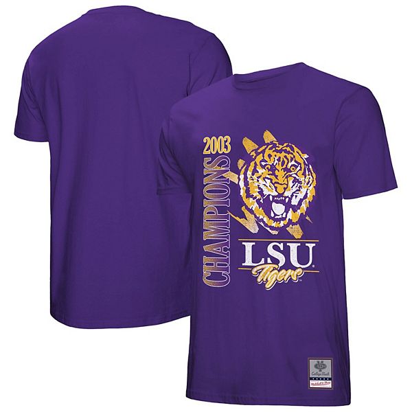 Мужская фиолетовая футболка LSU Tigers Retro Brush Mineral Wash Mitchell & Ness
Мужская фиолетовая футболка LSU Tigers Retro Brush Mineral Wash Mitchell & Ness