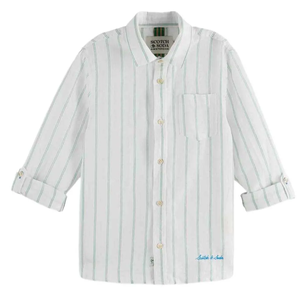 Рубашка Scotch & Soda 180355, белый
Рубашка Scotch & Soda 180355, белый