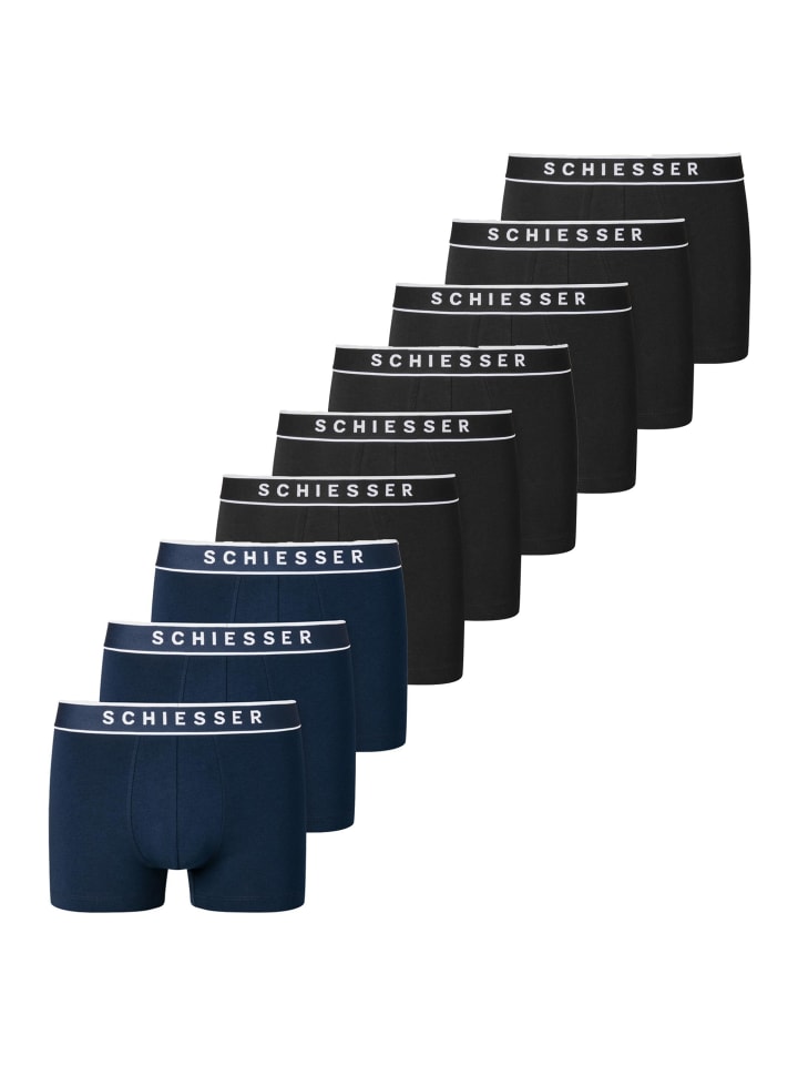 Schiesser Ретро шорты/брюки из органического хлопка 95/5, черный/темно-синий
Schiesser Ретро шорты/брюки из органического хлопка 95/5, черный/темно-синий