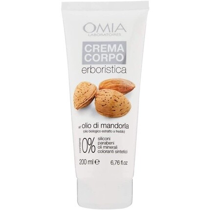 Крем для тела с миндальным маслом 200мл, Omia
Крем для тела с миндальным маслом 200мл, Omia