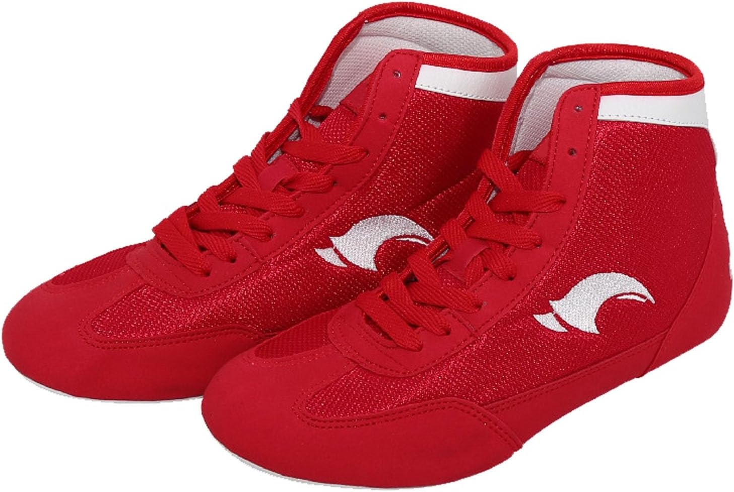 Kids Wrestling Shoes Boys Girls Boxing Shoes High Top Wrestling Training Shoes Boots Competition Fitness Sneakers Generic, Red
Kids Wrestling Shoes Boys Girls Boxing Shoes High Top Wrestling Training Shoes Boots Competition Fitness Sneakers Generic, Red
