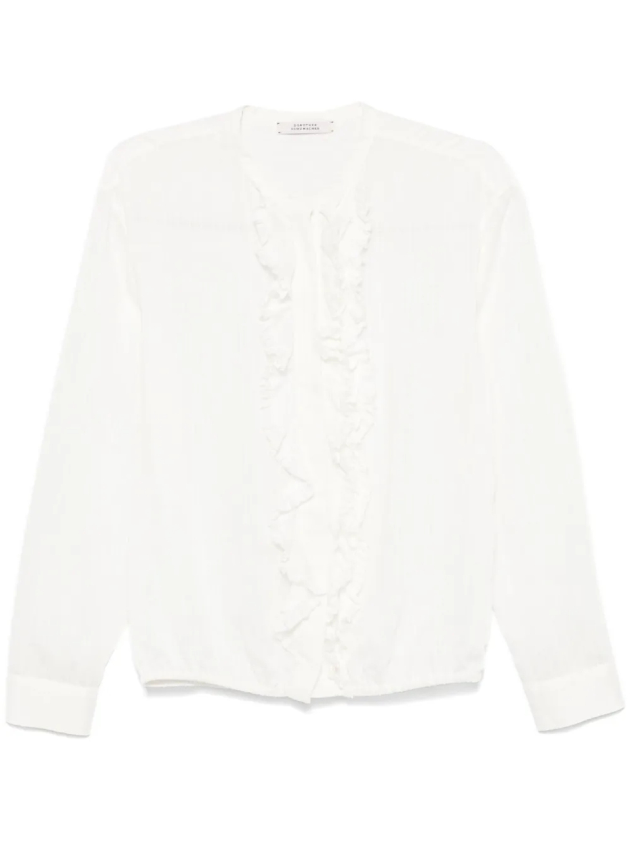 Dorothee Schumacher рубашка с оборками, белый
Dorothee Schumacher рубашка с оборками, белый