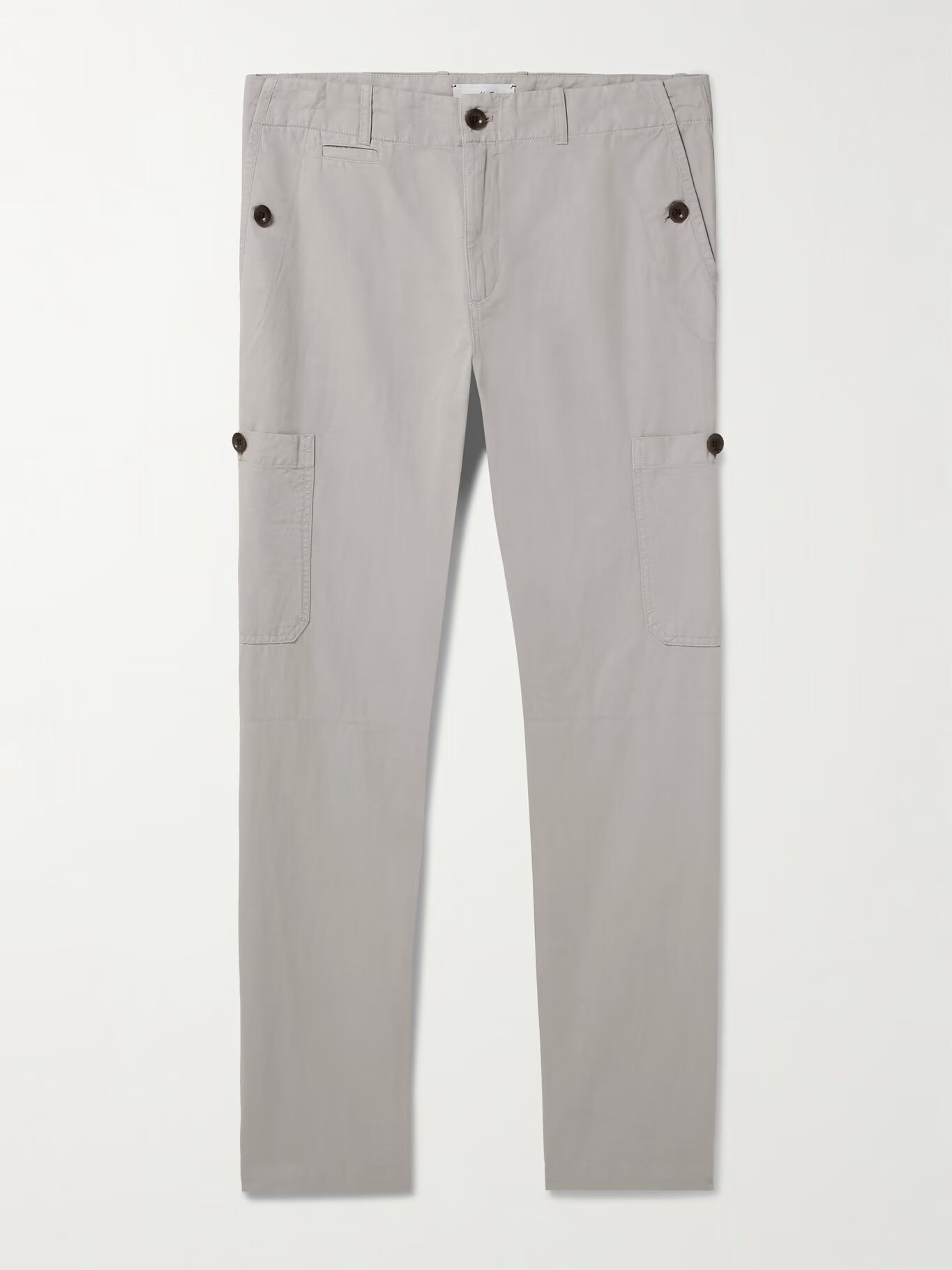 Брюки-карго Samuel Straight-Leg из хлопчатобумажной саржи, окрашенные в готовом виде MR P., серый
Брюки-карго Samuel Straight-Leg из хлопчатобумажной саржи, окрашенные в готовом виде MR P., серый