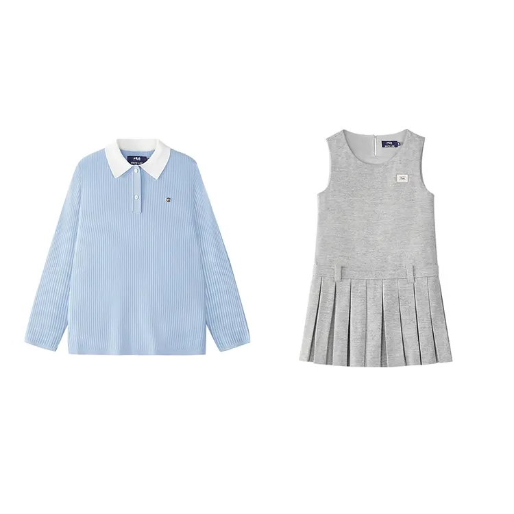 Dress 2 Piece Set Kids' FILA KIDS, серый
Dress 2 Piece Set Kids' FILA KIDS, серый