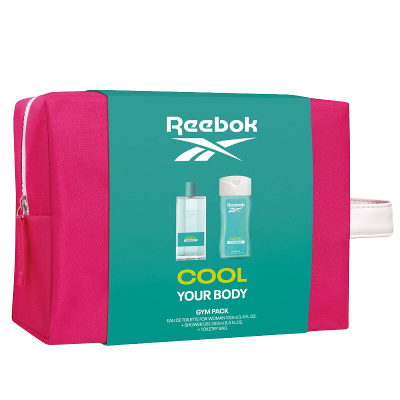 Reebok Cool Cosmetics Set Туалетная вода 100 мл + гель 250 мл
Reebok Cool Cosmetics Set Туалетная вода 100 мл + гель 250 мл