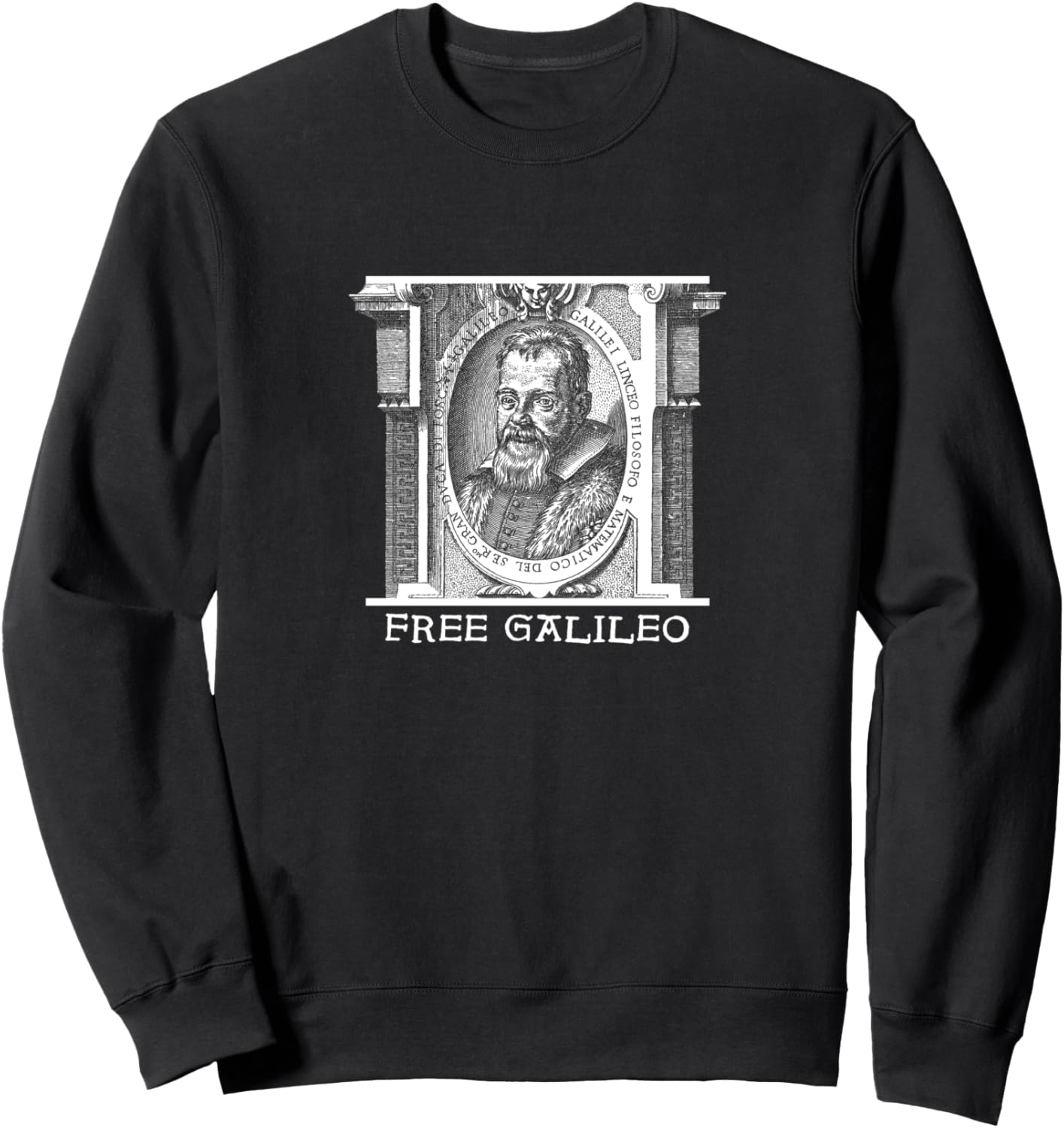 Галилео Галилей Свободу Галилею Забавная научная винтажная толстовка Ancient Quotes, черный
Галилео Галилей Свободу Галилею Забавная научная винтажная толстовка Ancient Quotes, черный
