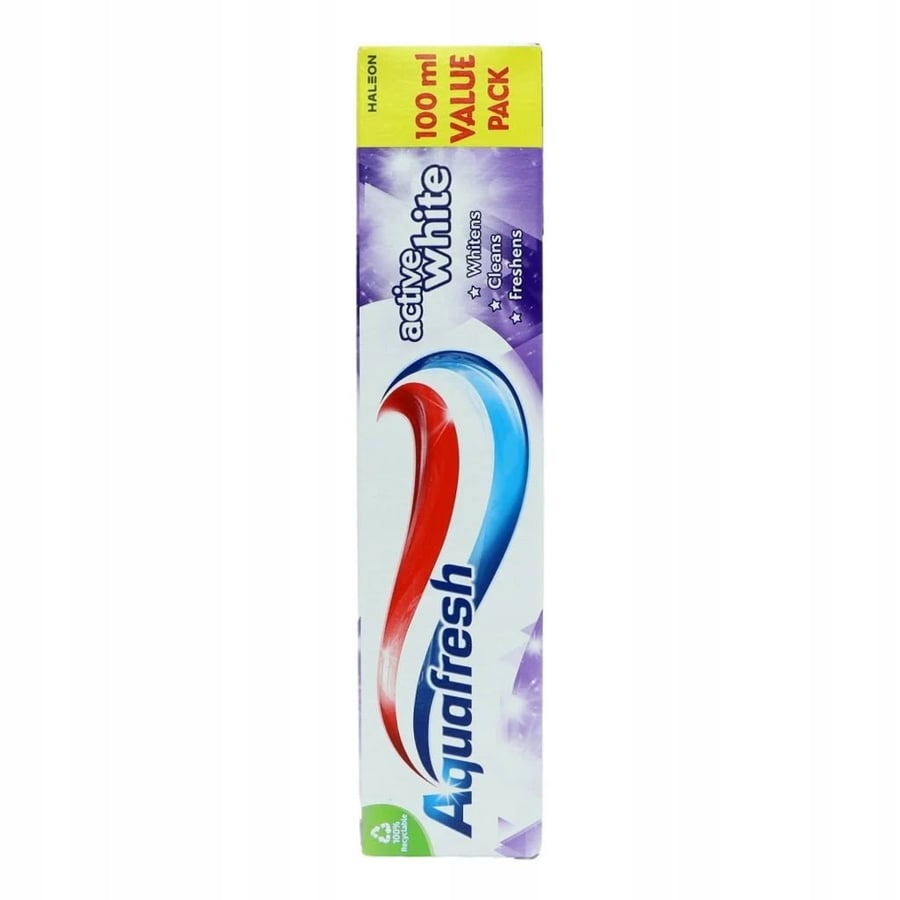 Отбеливающая зубная паста Aquafresh Active White 100 мл
Отбеливающая зубная паста Aquafresh Active White 100 мл