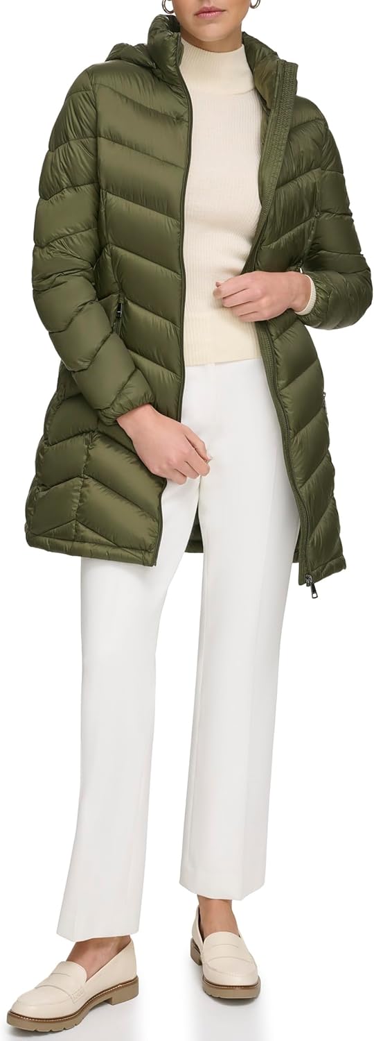 Женская удлиненная куртка-пуховик Calvin Klein с капюшоном на молнии, зеленый
Женская удлиненная куртка-пуховик Calvin Klein с капюшоном на молнии, зеленый