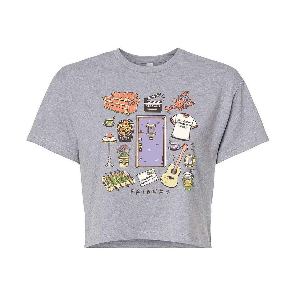 Укороченная футболка Juniors' Friends Icons Licensed Character, цвет Heather Gray
Укороченная футболка Juniors' Friends Icons Licensed Character, цвет Heather Gray