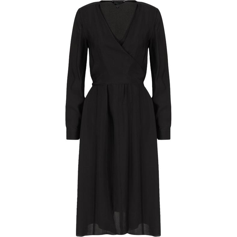 ARMANI EXCHANGE Женское черное платье с длинными рукавами AE
ARMANI EXCHANGE Женское черное платье с длинными рукавами AE