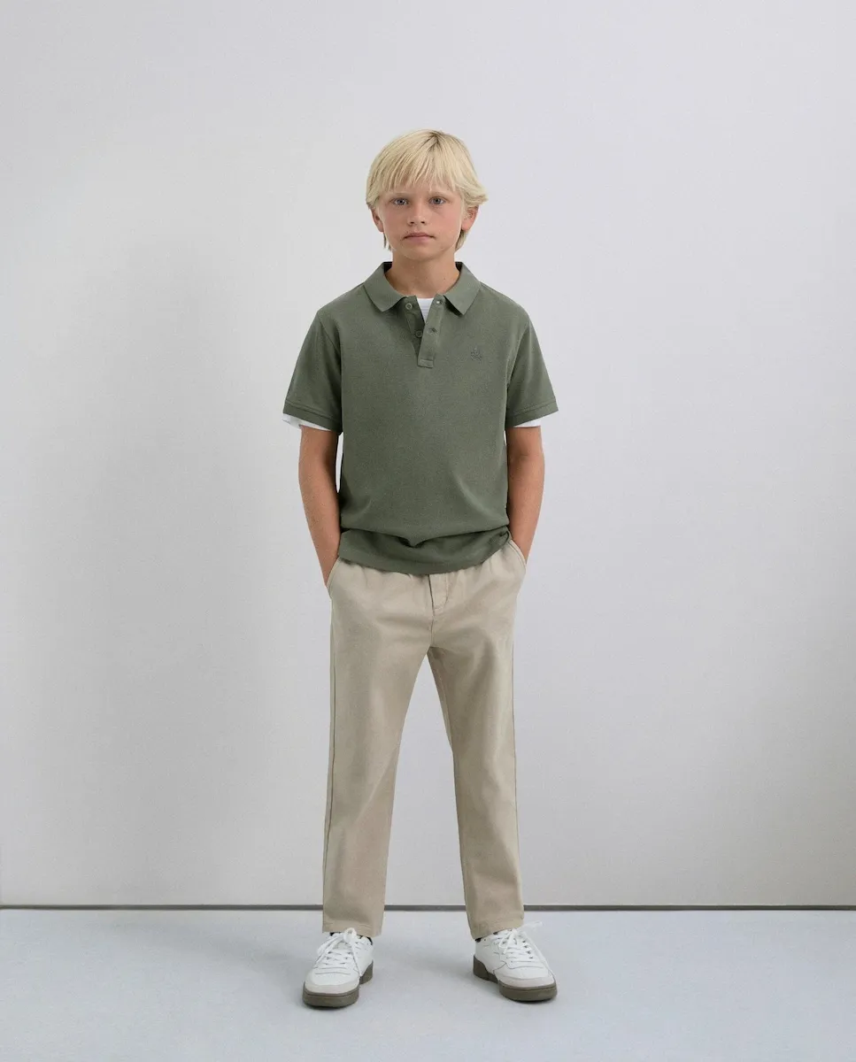 Детская футболка с черепом Scalpers, хаки
Детская футболка с черепом Scalpers, хаки