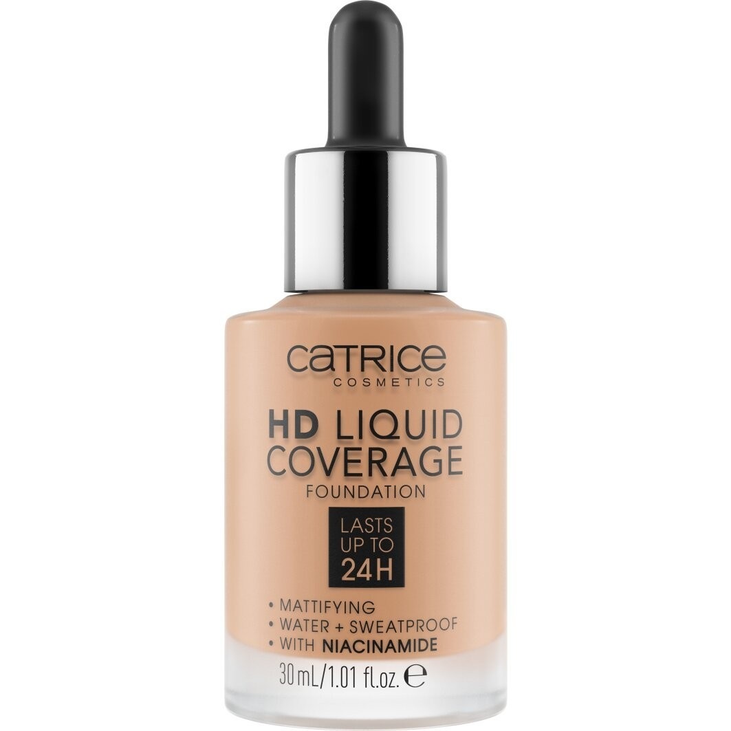 Тональный крем для лица hd liquid coverage Catrice, 040 - warm beige, объем 30 мл
Тональный крем для лица hd liquid coverage Catrice, 040 - warm beige, объем 30 мл