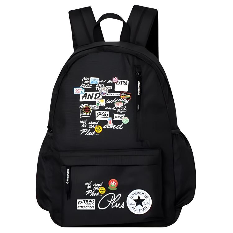 Converse Полиэстеровый рюкзак среднего размера унисекс черный, Wei Zhang Graffiti
Converse Полиэстеровый рюкзак среднего размера унисекс черный, Wei Zhang Graffiti