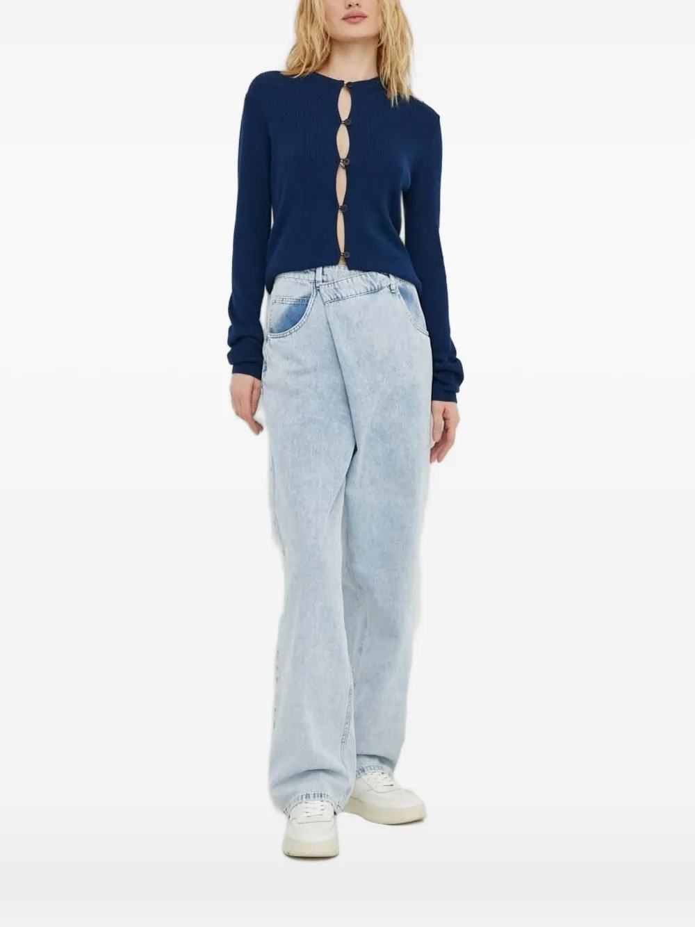 Кардиган в рубчик lovechild, синий
Кардиган в рубчик lovechild, синий