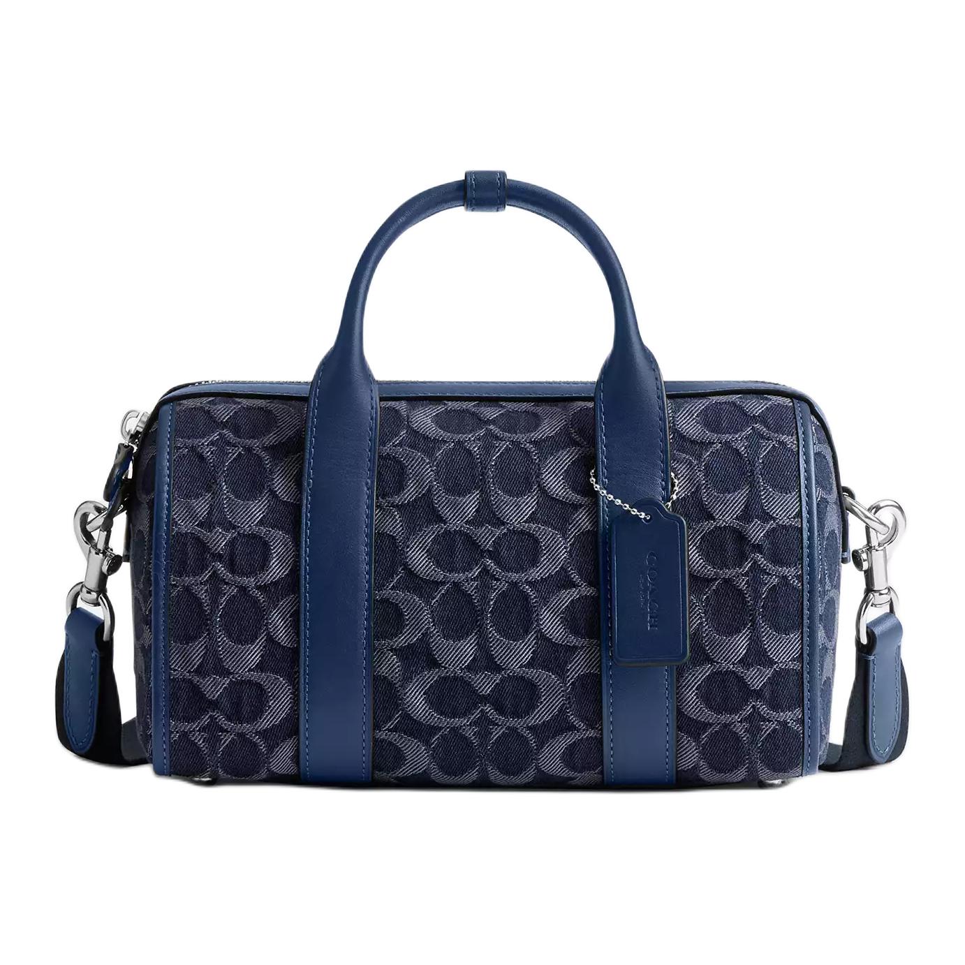 COACH Готэм джинсовая сумка через плечо с кожаной вставкой
COACH Готэм джинсовая сумка через плечо с кожаной вставкой