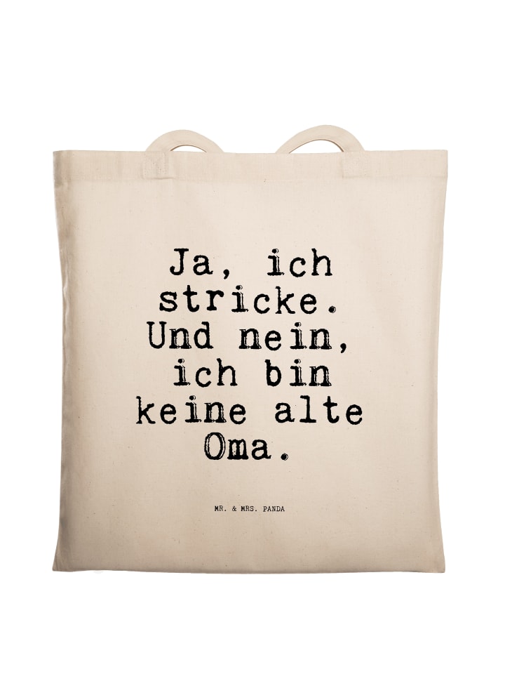 Сумка-шоппер. Да, я вяжу. И... с надписью кремового цвета. Mr. & Mrs. Panda
Сумка-шоппер. Да, я вяжу. И... с надписью кремового цвета. Mr. & Mrs. Panda