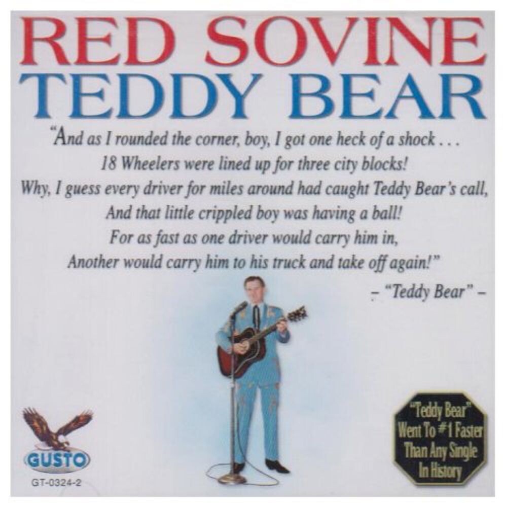 Диск CD Teddy Bear - Red Sovine
Диск CD Teddy Bear - Red Sovine