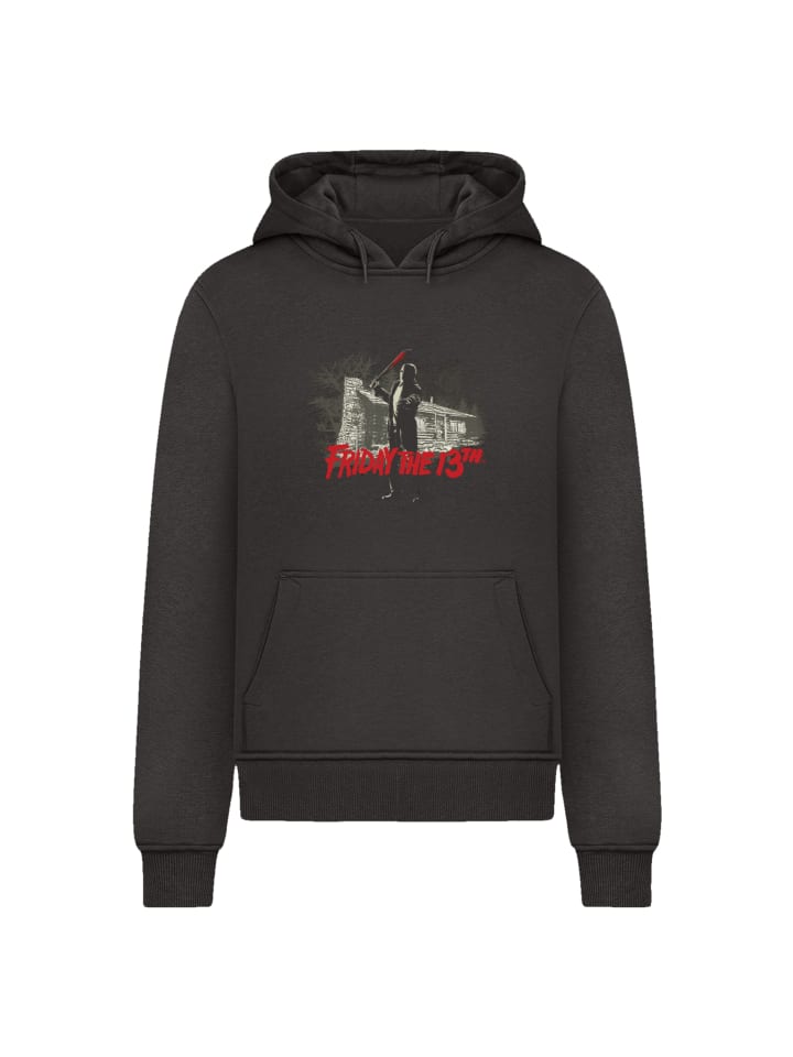 Толстовка с капюшоном Пятница 13-е черного цвета F4NT4STIC
Толстовка с капюшоном Пятница 13-е черного цвета F4NT4STIC