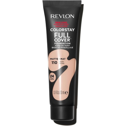 ColorStay Full Cover Longwear Matte Foundation, легкая термо- и потостойкая основа для лица, 30 мл, 110 Ivory Revlon
ColorStay Full Cover Longwear Matte Foundation, легкая термо- и потостойкая основа для лица, 30 мл, 110 Ivory Revlon