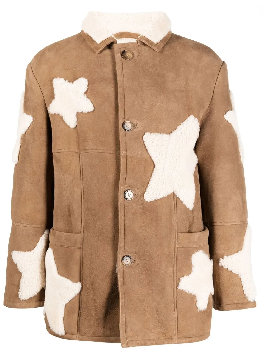 Куртка с воротником из овчины SKY HIGH FARM, нейтральный
Куртка с воротником из овчины SKY HIGH FARM, нейтральный