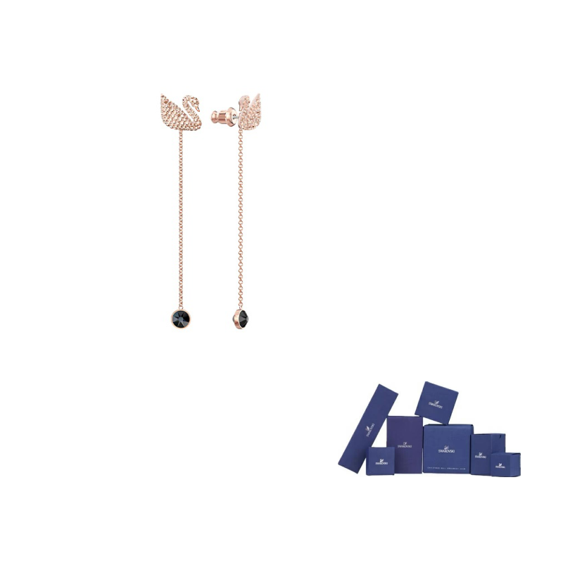 Swarovski Искусственные хрустальные серьги с покрытием Rose Gold-Tone
Swarovski Искусственные хрустальные серьги с покрытием Rose Gold-Tone