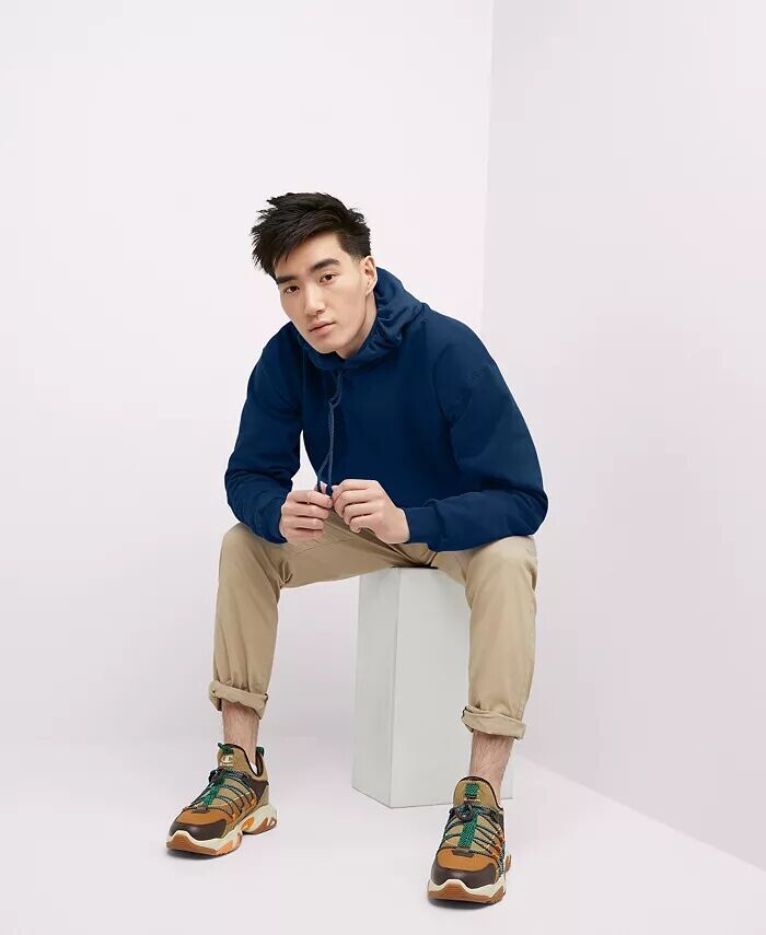 Мужская худи из тяжелого флиса Ultimate Hanes, синий
Мужская худи из тяжелого флиса Ultimate Hanes, синий