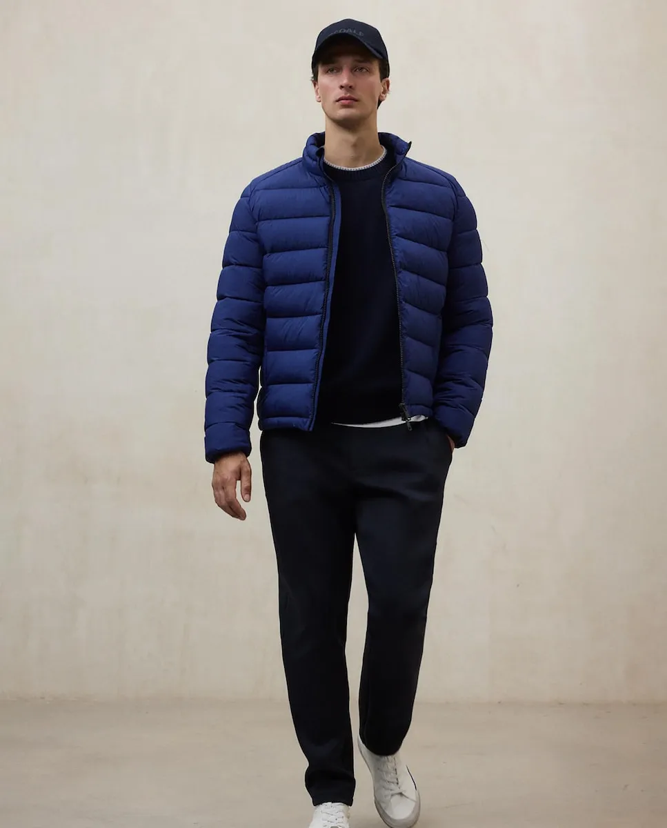 Мужская куртка на молнии с манжетами на резинке Ecoalf, синий
Мужская куртка на молнии с манжетами на резинке Ecoalf, синий