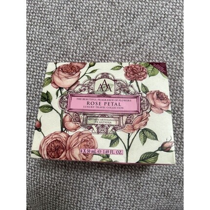 Aromas Artesanales De Antigua Rose Petal Коллекция роскошных туалетных принадлежностей для путешествий, The Somerset Toiletry Company
Aromas Artesanales De Antigua Rose Petal Коллекция роскошных туалетных принадлежностей для путешествий, The Somerset Toiletry Company