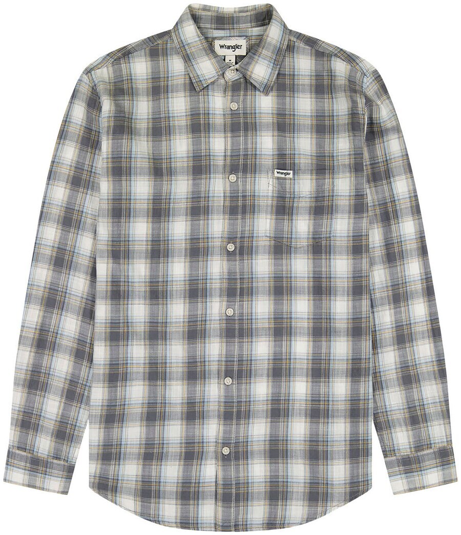 Клетчатая рубашка WRANGLER Regular fit Button Up Shirt, серый
Клетчатая рубашка WRANGLER Regular fit Button Up Shirt, серый