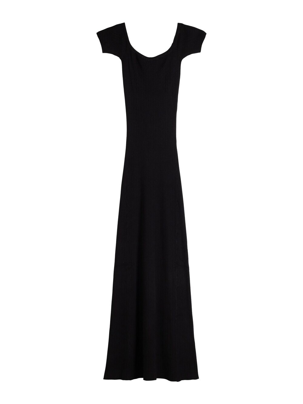 Вязанное платье Bershka, черный
Вязанное платье Bershka, черный