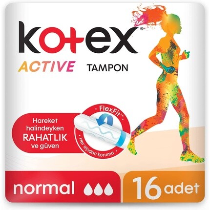 Kotex Active Bumper Normal, 16 шт.
Kotex Active Bumper Normal, 16 шт.